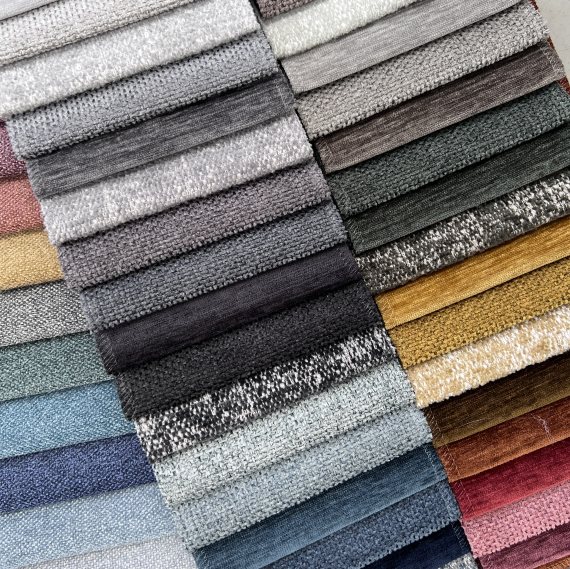 Fama fabric samples